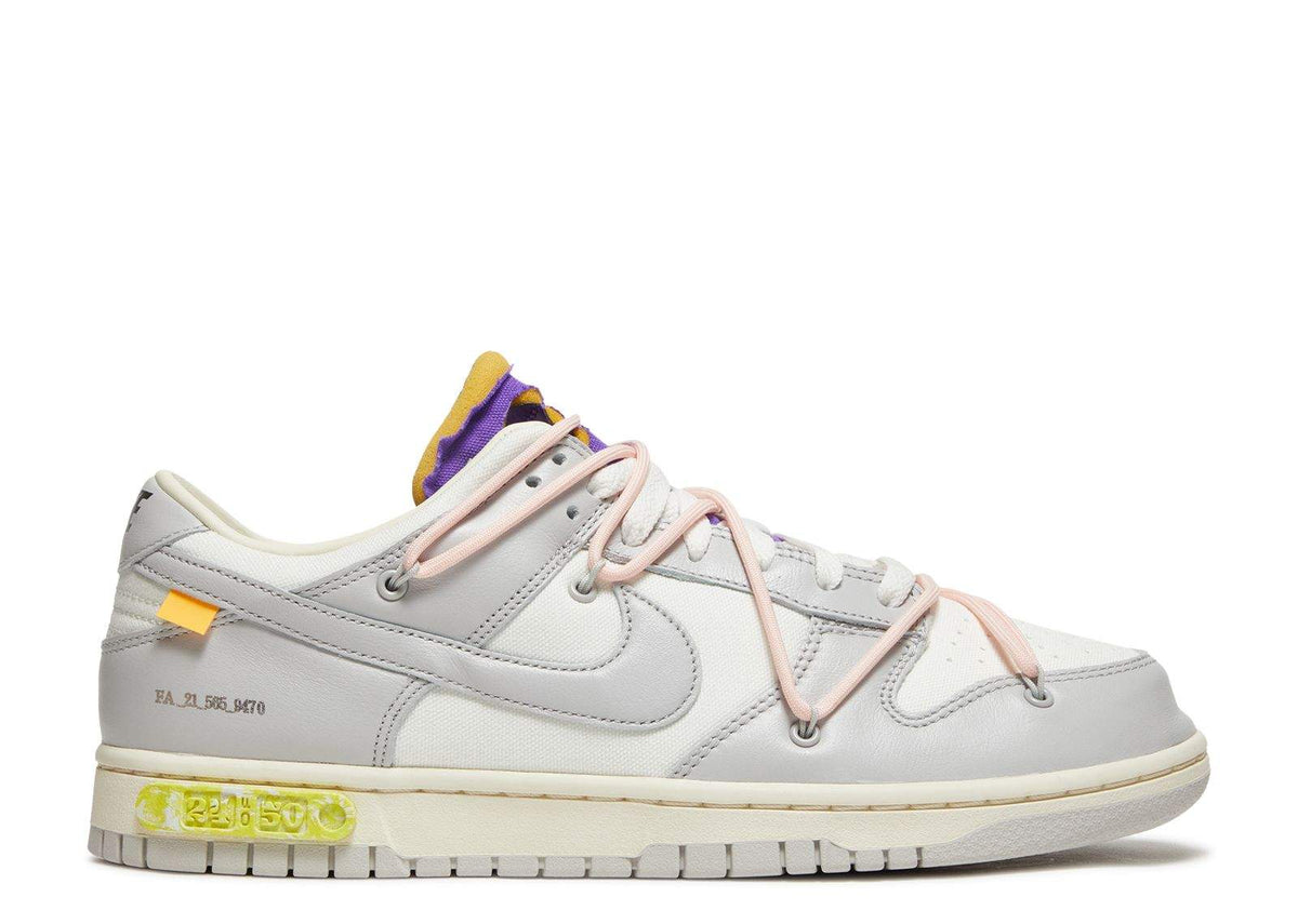 Nike Off-White x Dunk Low 'Lot 24 of 50' Sneakers