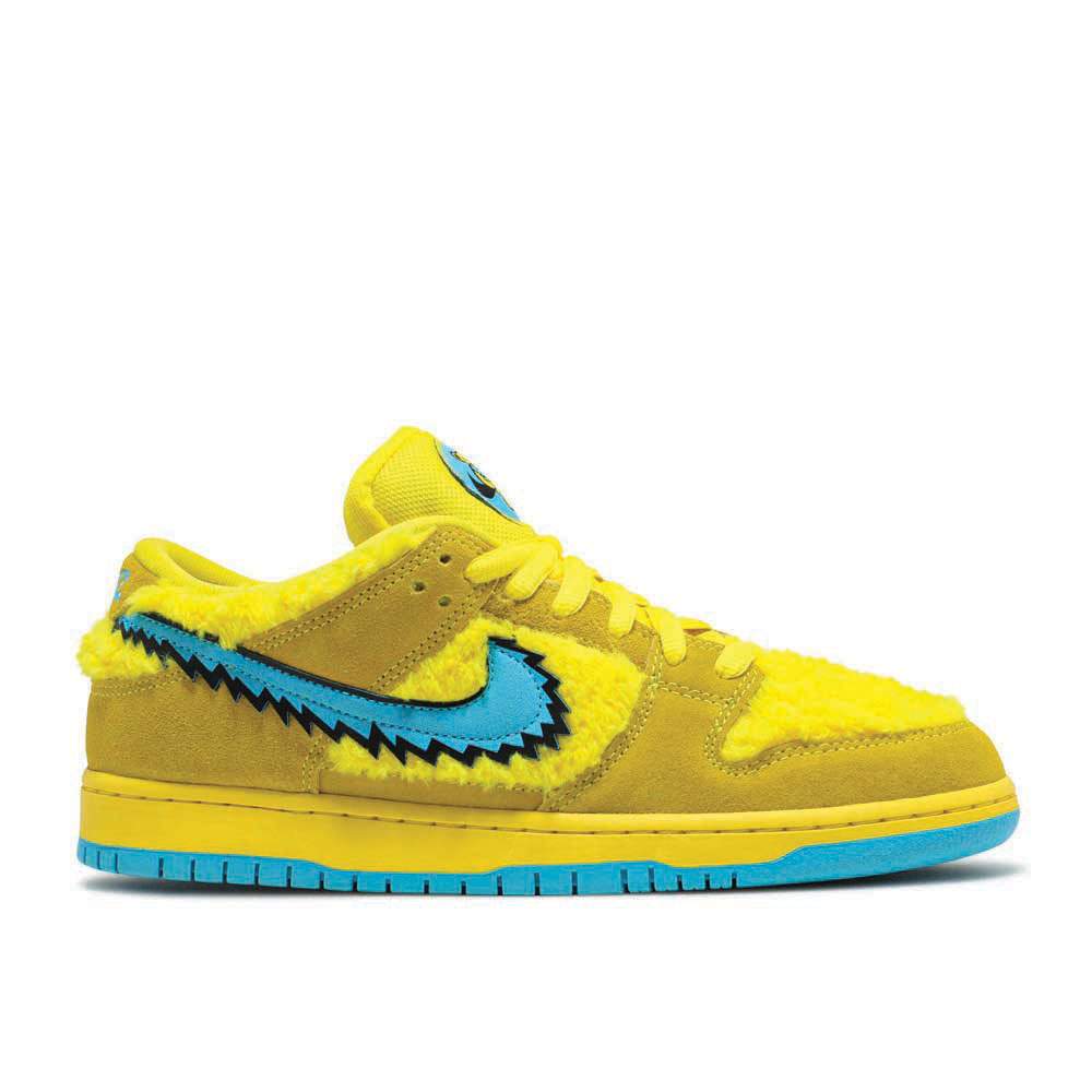 Nike Grateful Dead x Dunk Low SB 'Yellow Bear' Sneakers