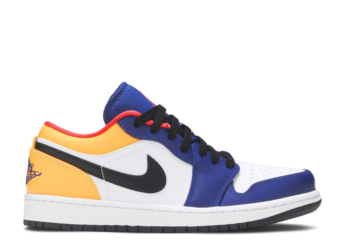 Air Jordan 1 Low 'White Deep Royal Blue' Sneakers