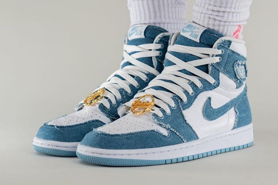 Air Jordan 1 High OG Denim Sneakers