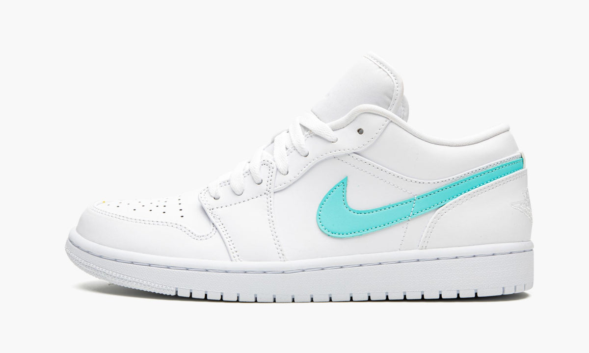 Air Jordan 1 Low Multicolor Swoosh Sneakers