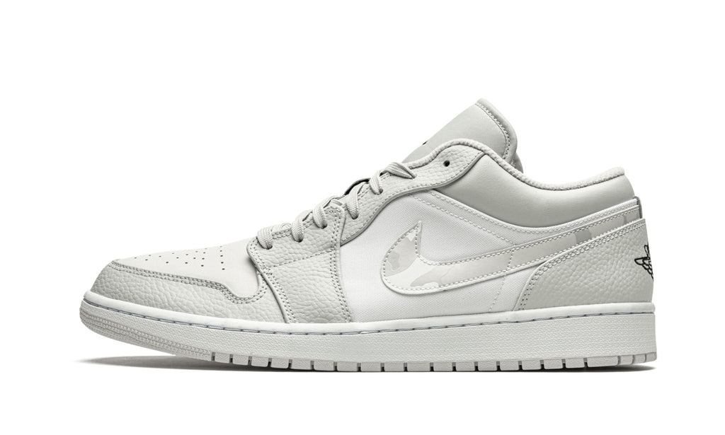 Air Jordan 1 Low White Camo Sneakers