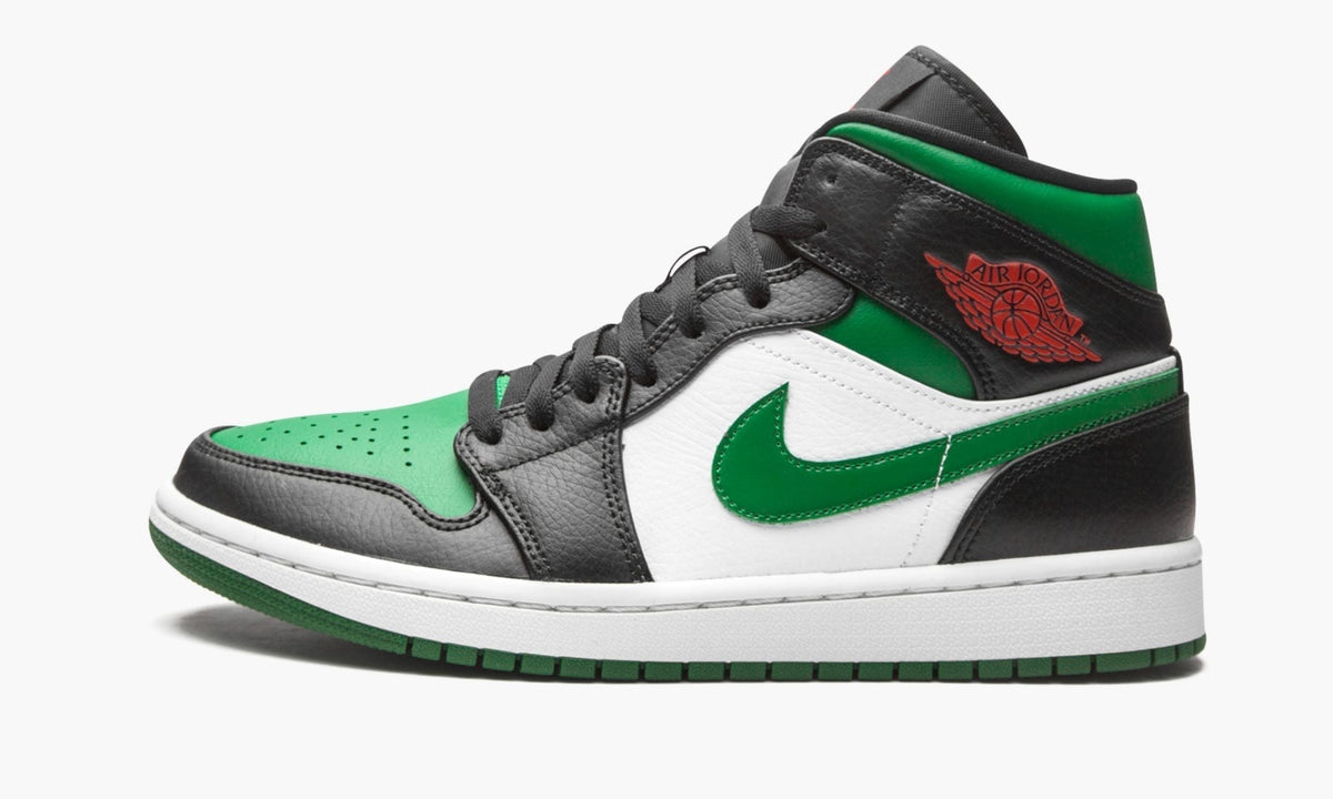 Air Jordan 1 Mid "Green Toe" Sneakers