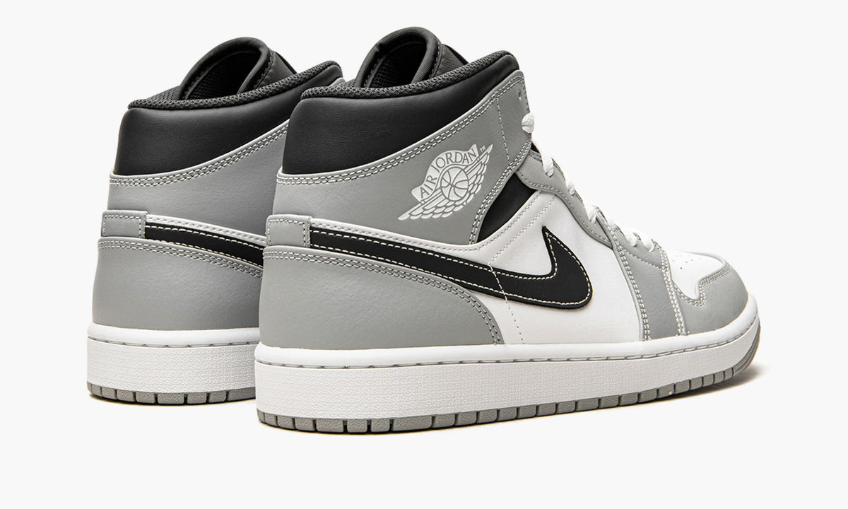 Air Jordan 1 Mid "Light Smoke Grey 2.0" Sneakers