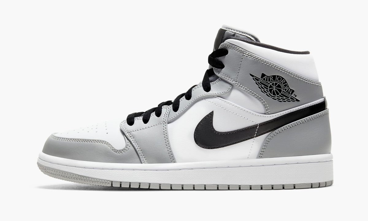 Air Jordan 1 Mid "Light Smoke Grey" Sneakers