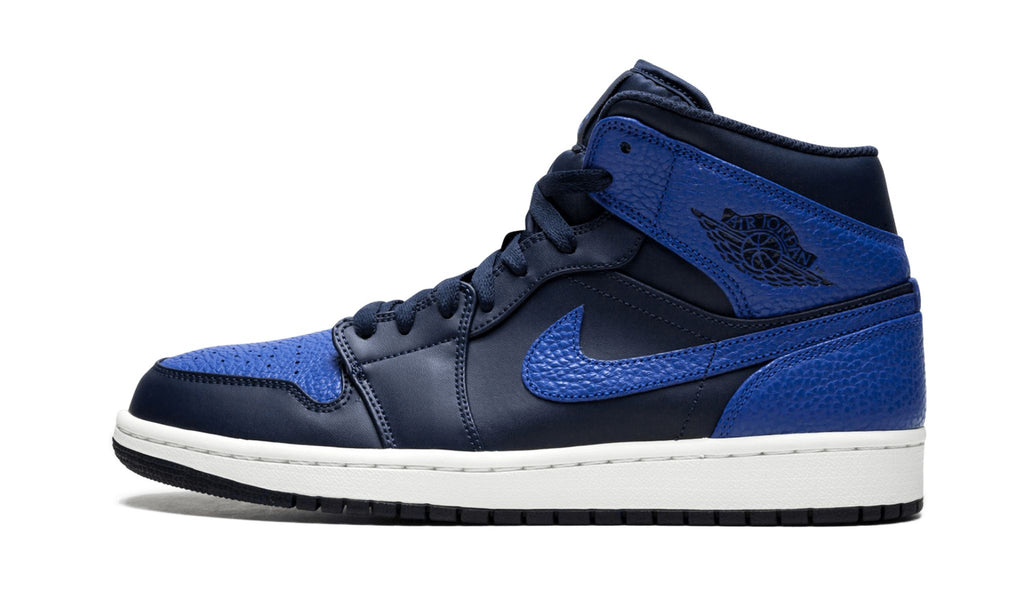 Air Jordan 1 Mid "Obsidian Royal" Sneakers