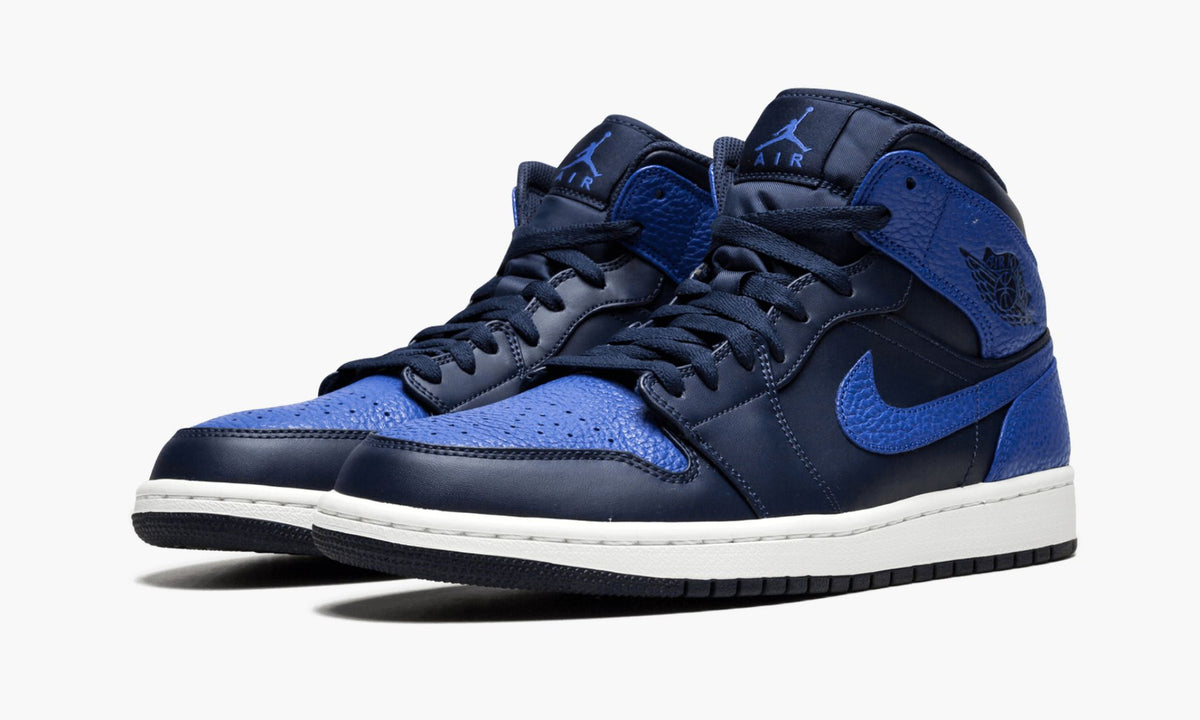 Air Jordan 1 Mid "Obsidian Royal" Sneakers