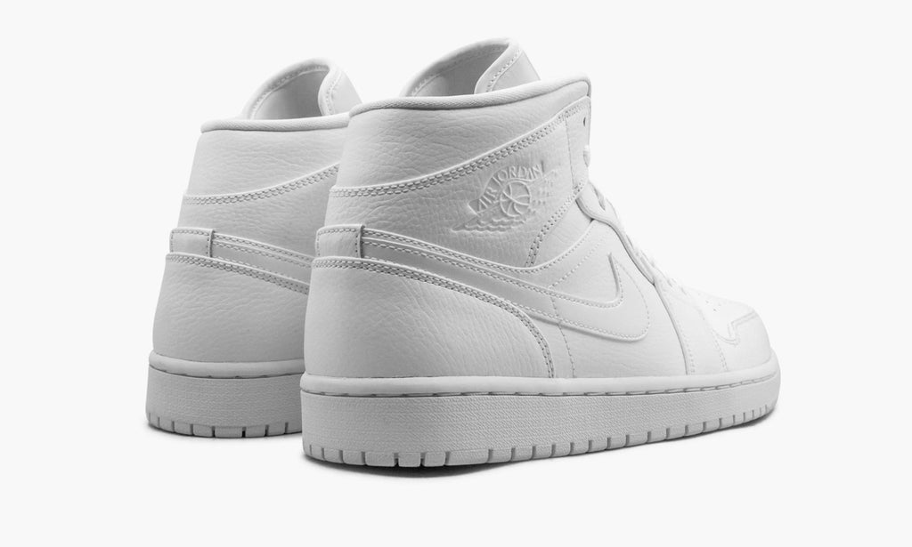 Air Jordan 1 Mid "Triple White" Sneakers