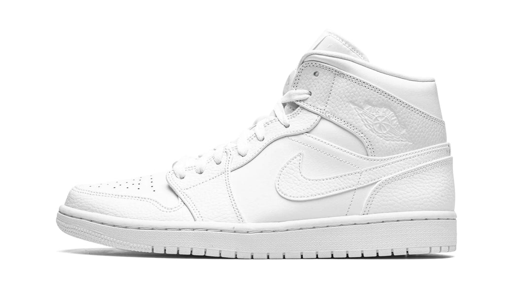 Air Jordan 1 Mid "Triple White" Sneakers