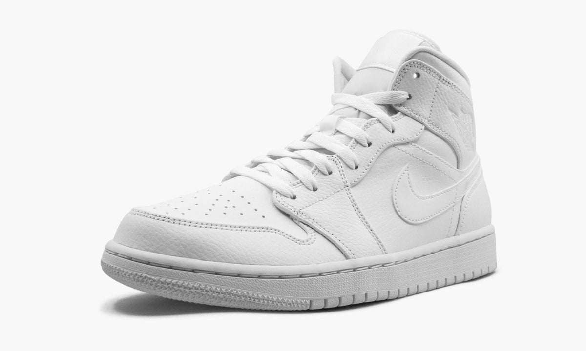 Air Jordan 1 Mid "Triple White" Sneakers