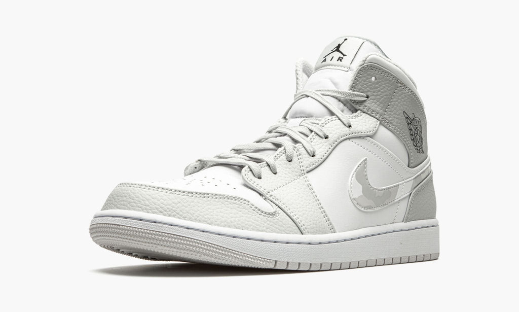 Air Jordan 1 Mid "White Camo" Sneakers