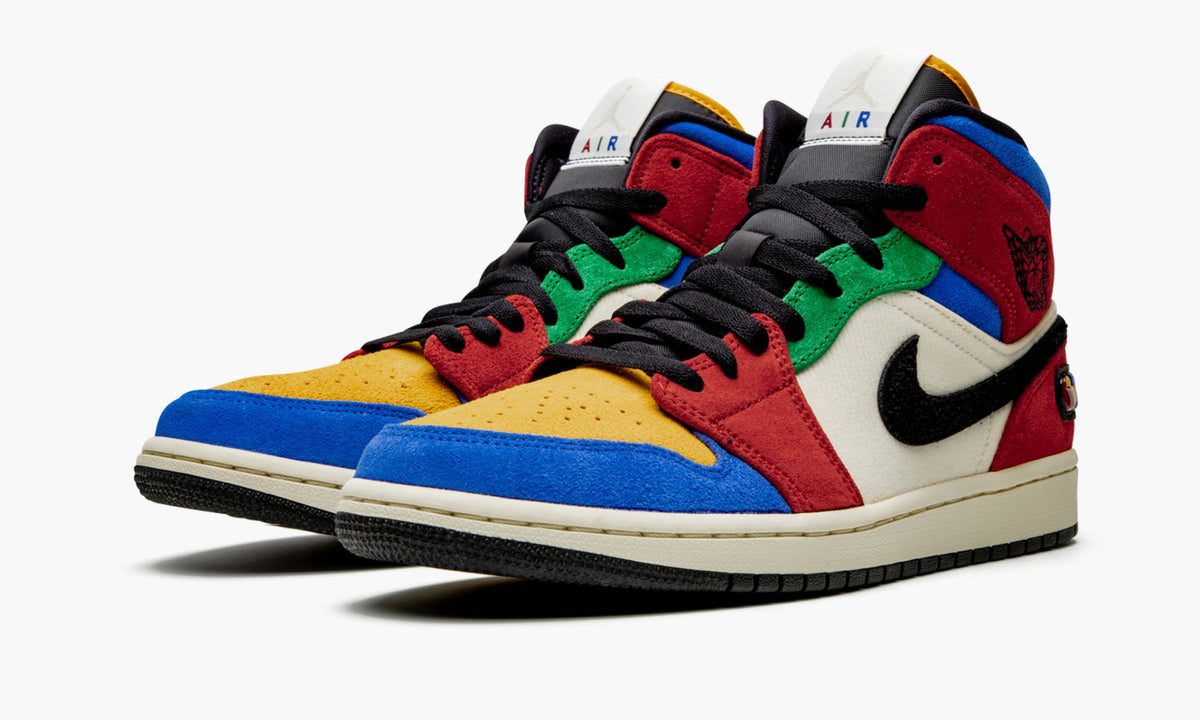 Air Jordan 1 Mid Blue The Great - Fearless Sneakers