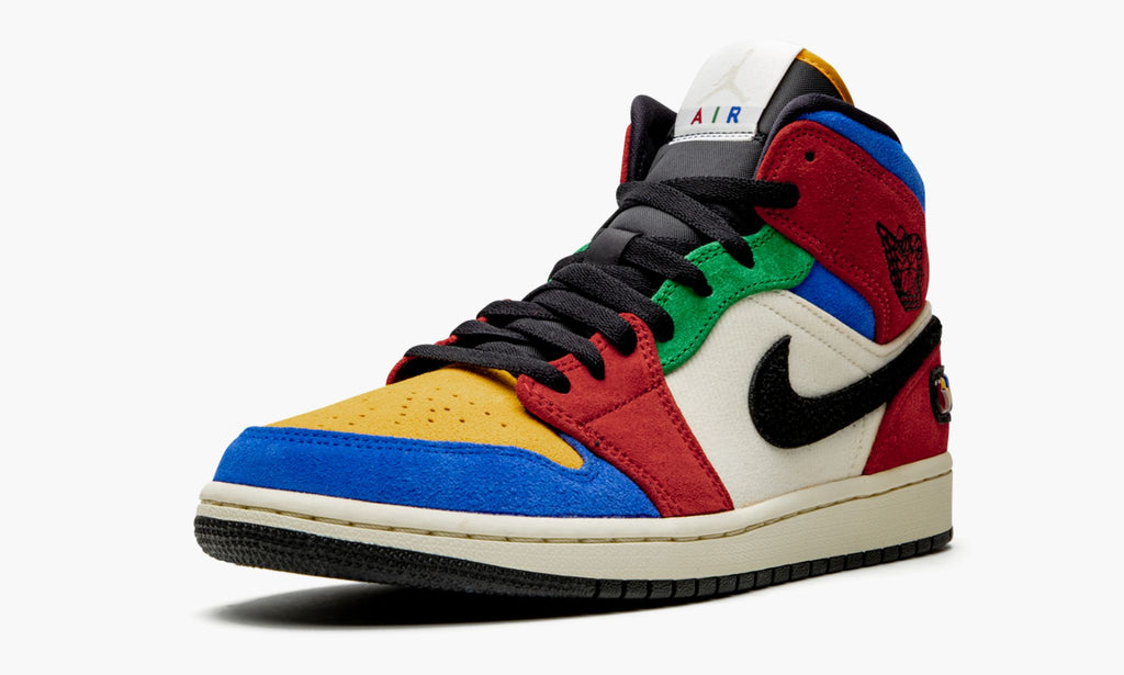 Air Jordan 1 Mid Blue The Great - Fearless Sneakers