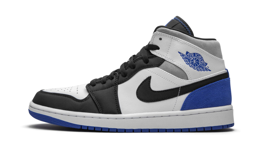 Air Jordan 1 Mid SE "Game Royal Black Toe" Sneakers