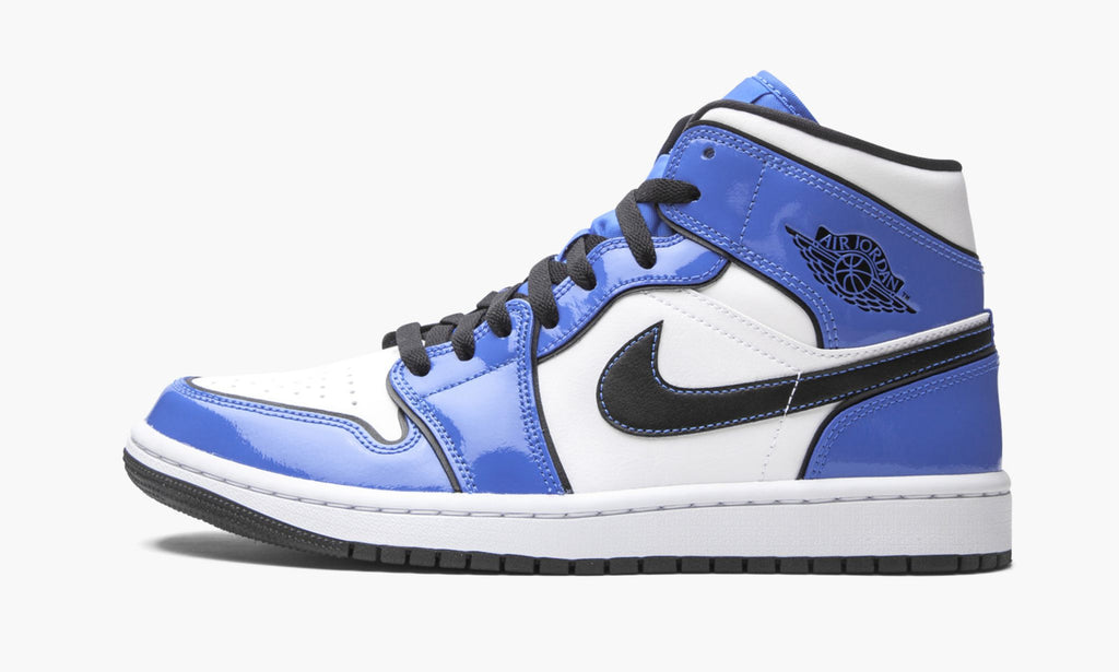 Air Jordan 1 Mid SE "Signal Blue" Sneakers