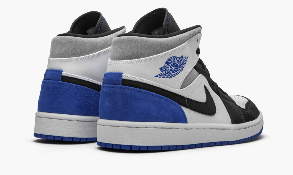 Air Jordan 1 Mid SE Game Royal Black Toe Sneakers