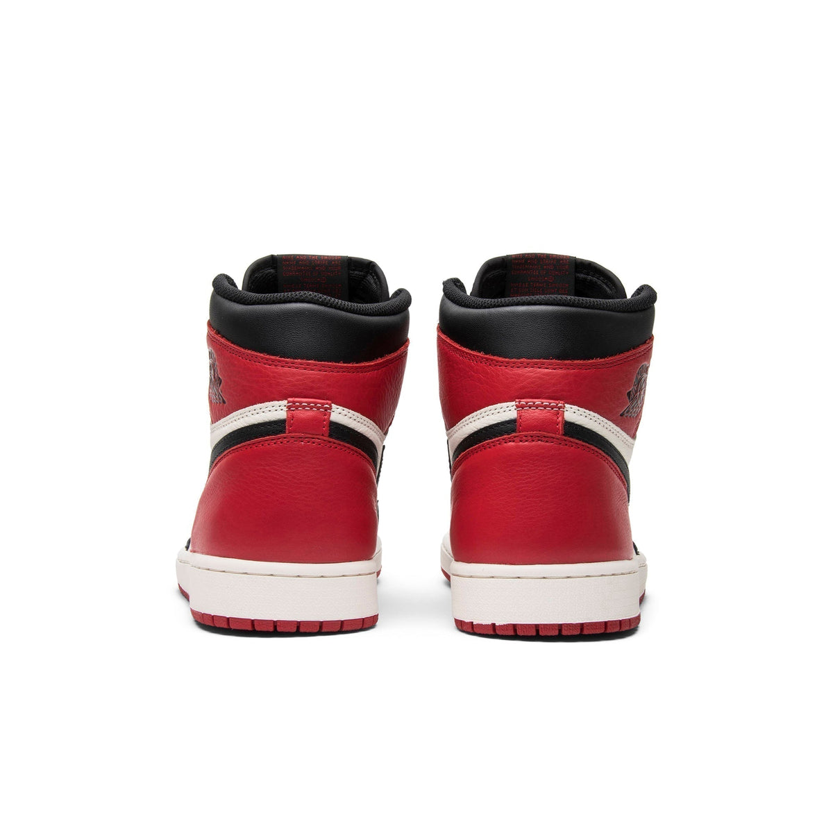 Air Jordan 1 Retro High OG Bred Toe 555088-610 Sneakers