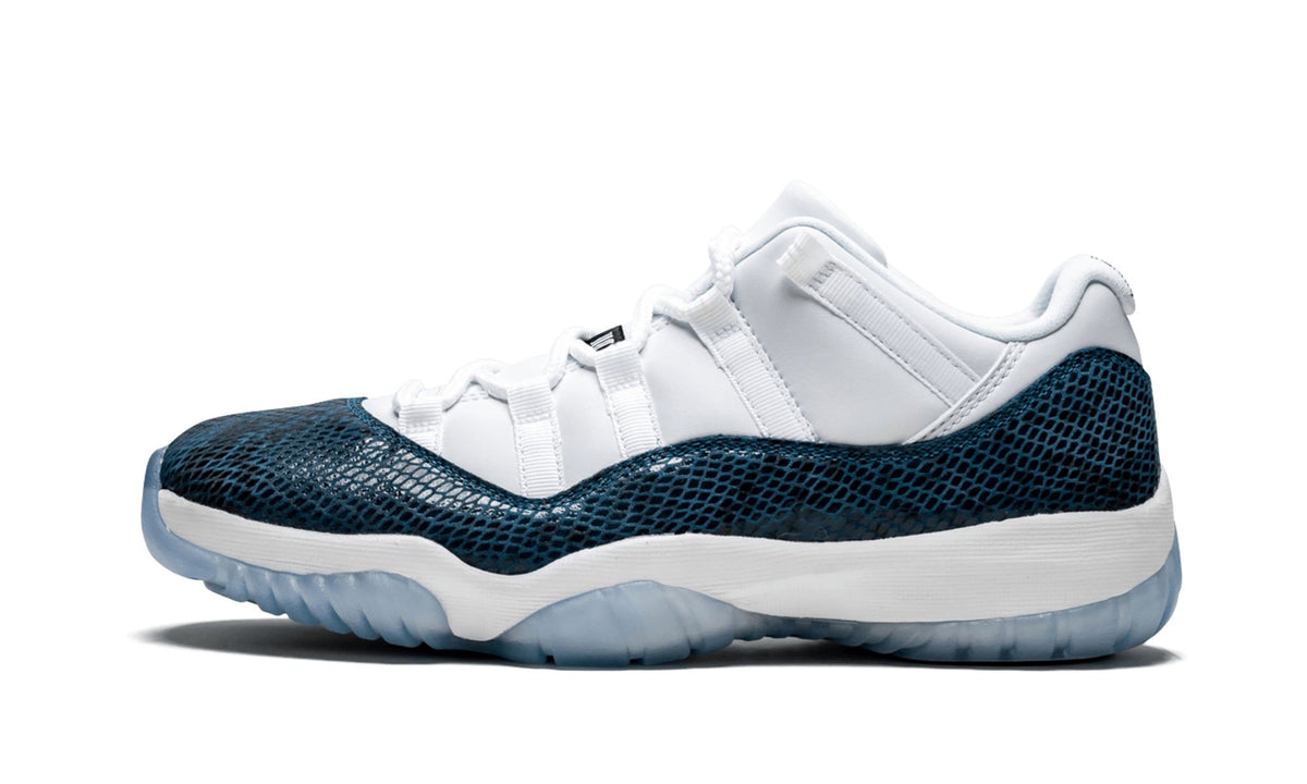 Air Jordan 11 Retro Low LE "Blue Snakeskin" Sneakers