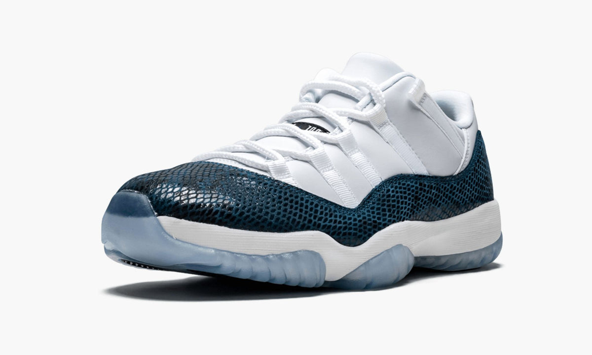 Air Jordan 11 Retro Low LE "Blue Snakeskin" Sneakers