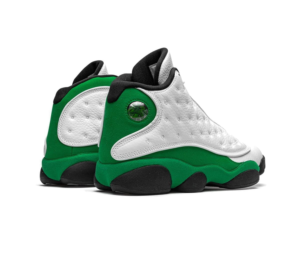 Air Jordan 13 Retro White Lucky Green Sneakers