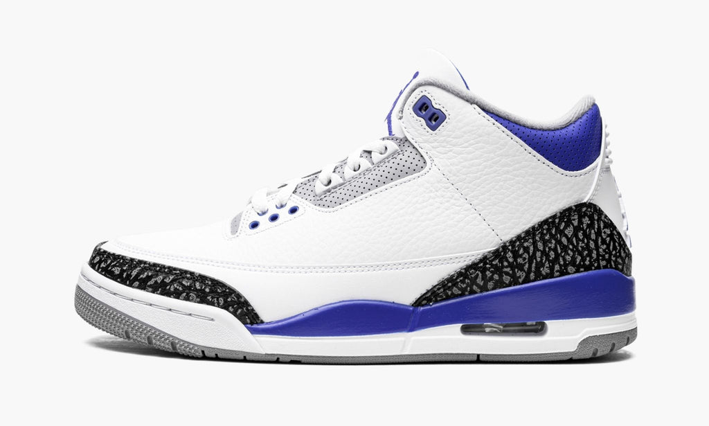 Air Jordan 3 Retro "Racer Blue" Sneakers