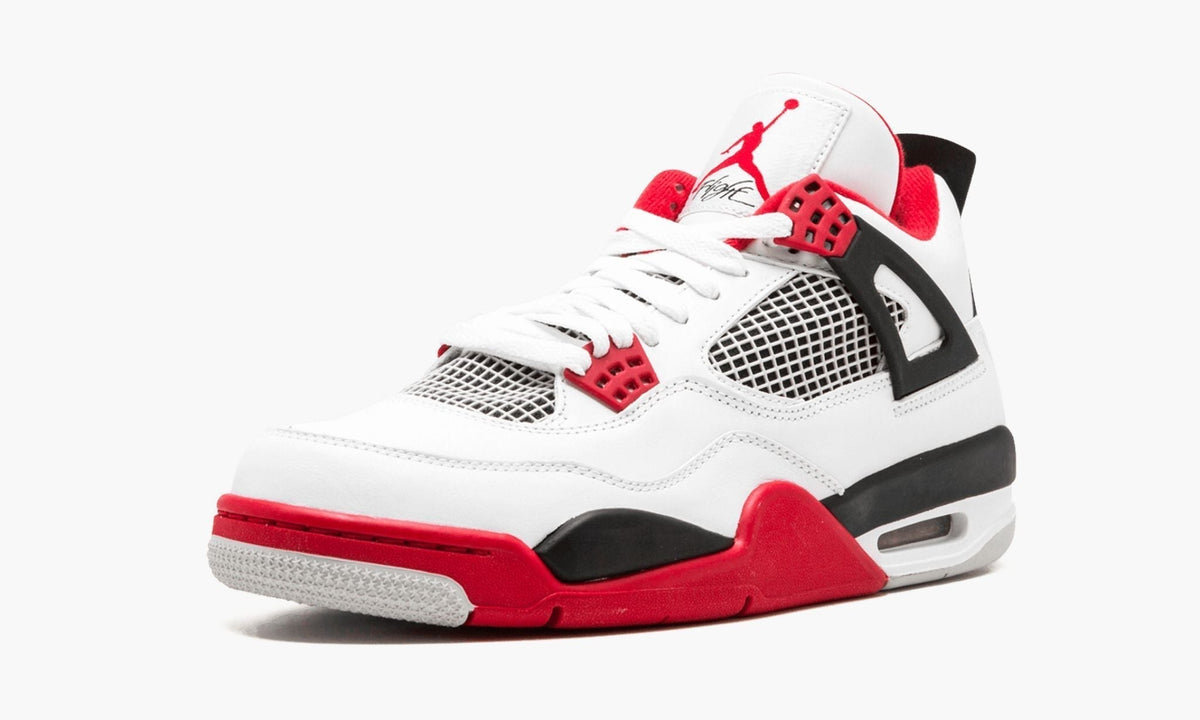 Air Jordan 4 Retro "Fire Red" Sneakers