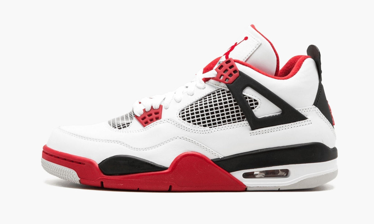 Air Jordan 4 Retro "Fire Red" Sneakers