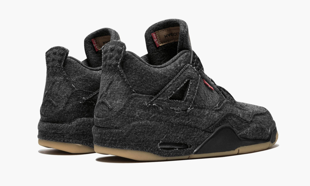 Air Jordan 4 Retro Levis NRG "Black Levis" Sneakers