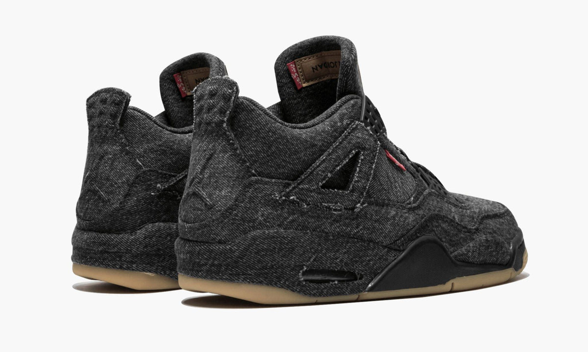 Air Jordan 4 Retro Levis NRG "Black Levis" Sneakers