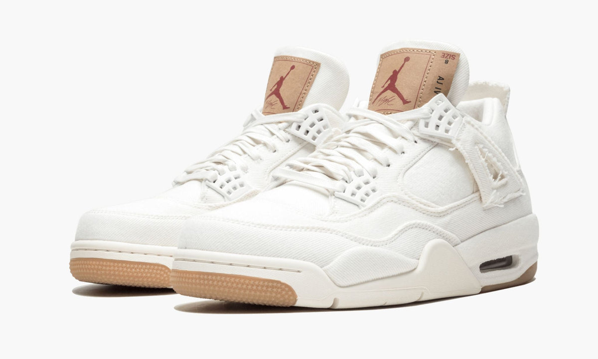 Air Jordan 4 Retro Levis NRG "White Denim" Sneakers