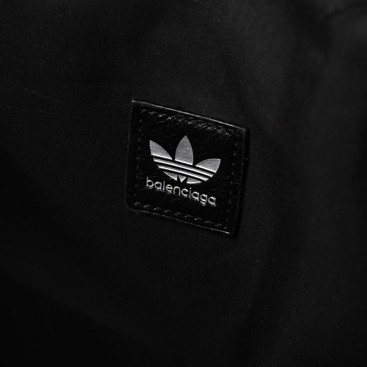 Balenciaga x adidas Large Duffel Travel Bag - Black & Green with Trefoil Logo and Triple Stripes
