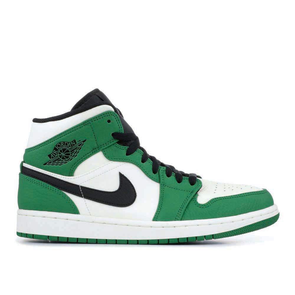 Air Jordan 1 Mid 'Pine Green' Sneakers