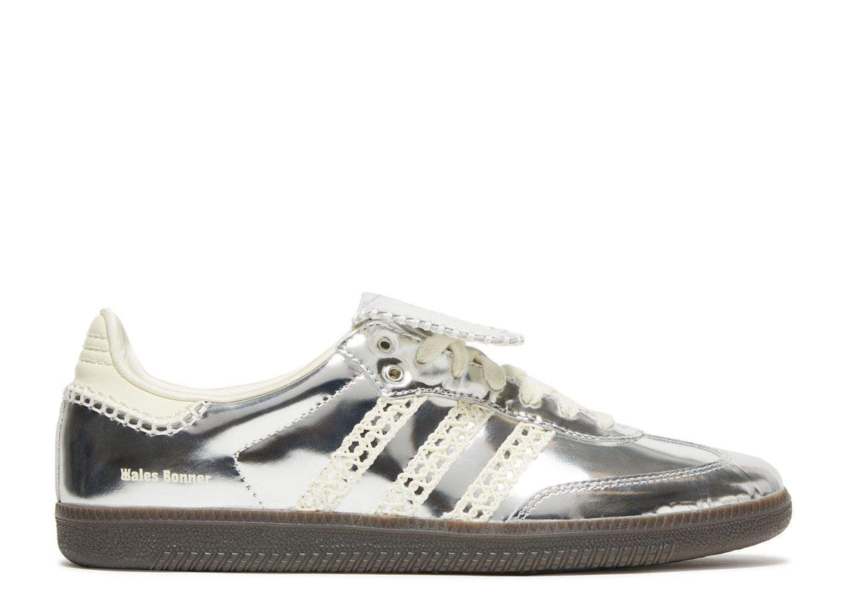 adidas Wales Bonner X Samba Silver Metallic Sneakers