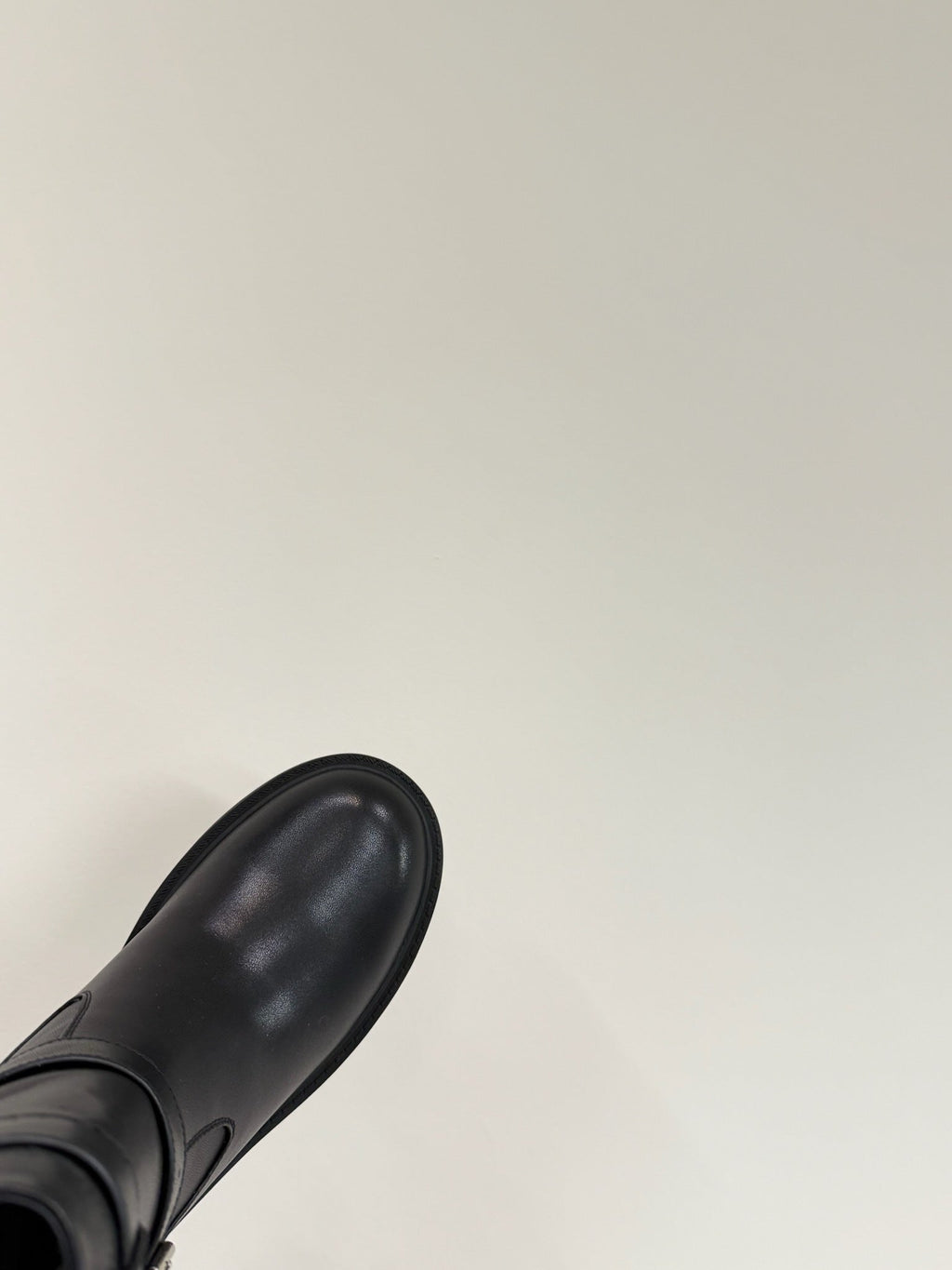 Dior Major Ankle Boot Black Calfskin with Shearling Wool Lining