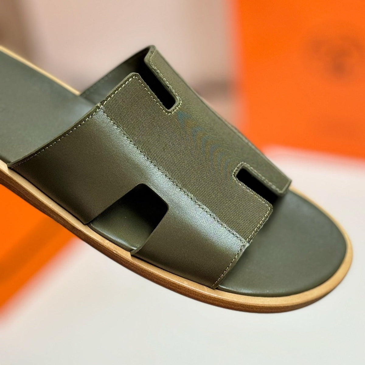 Hermes Izmir Sandal Crocodile