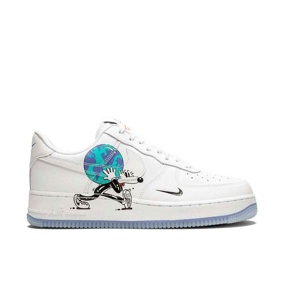 Nike Air Force 1 Flyleather QS Steve Harrington Earth Day Sneakers