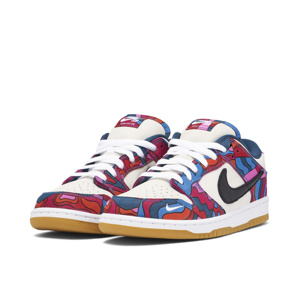 Nike Dunk Low Pro SB x Parra Abstract Art Sneakers