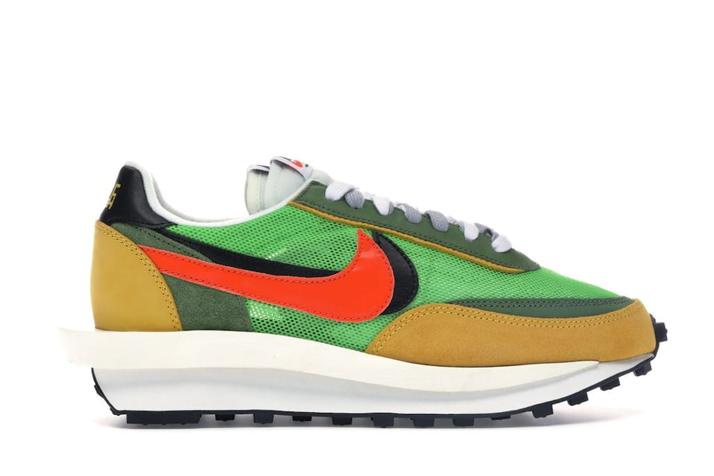 Nike LD Waffle sacai Green Gusto Sneakers