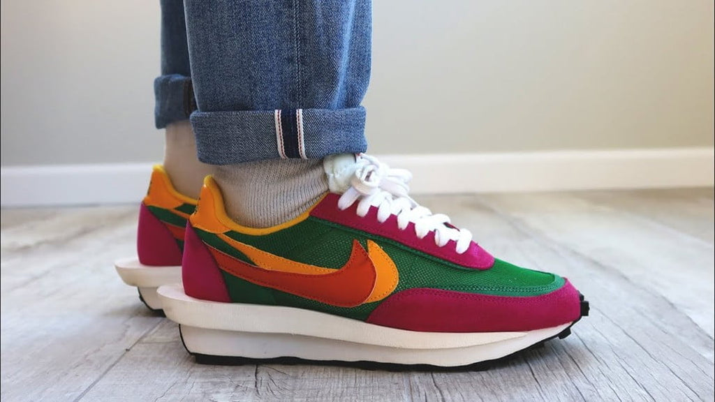 Nike LD Waffle sacai Pine Green Sneakers