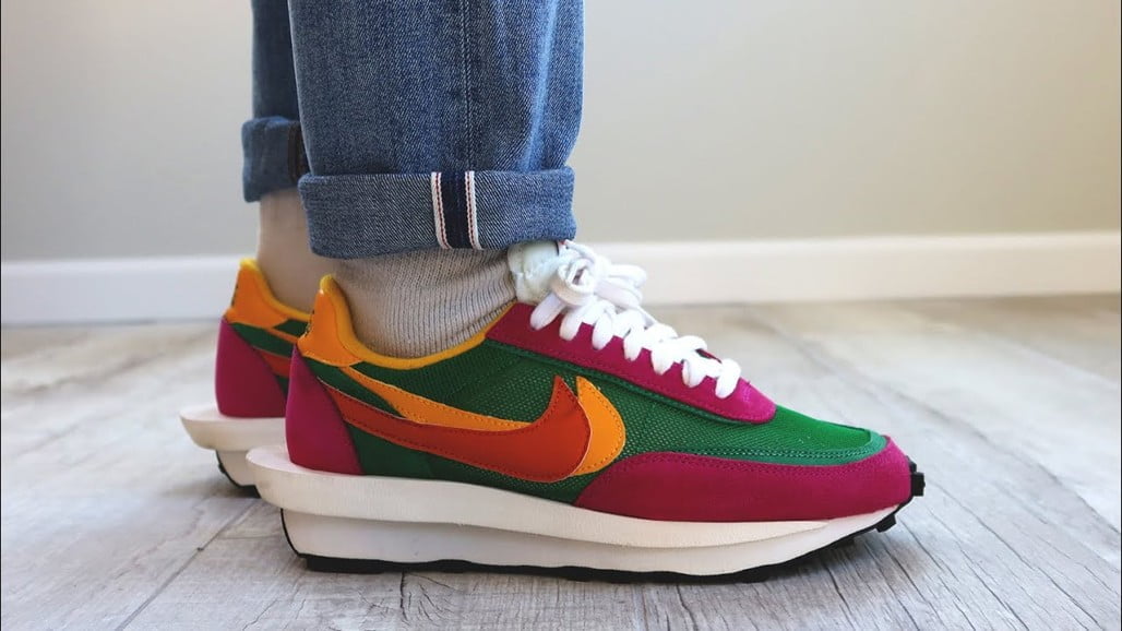 Nike LD Waffle sacai Pine Green Sneakers