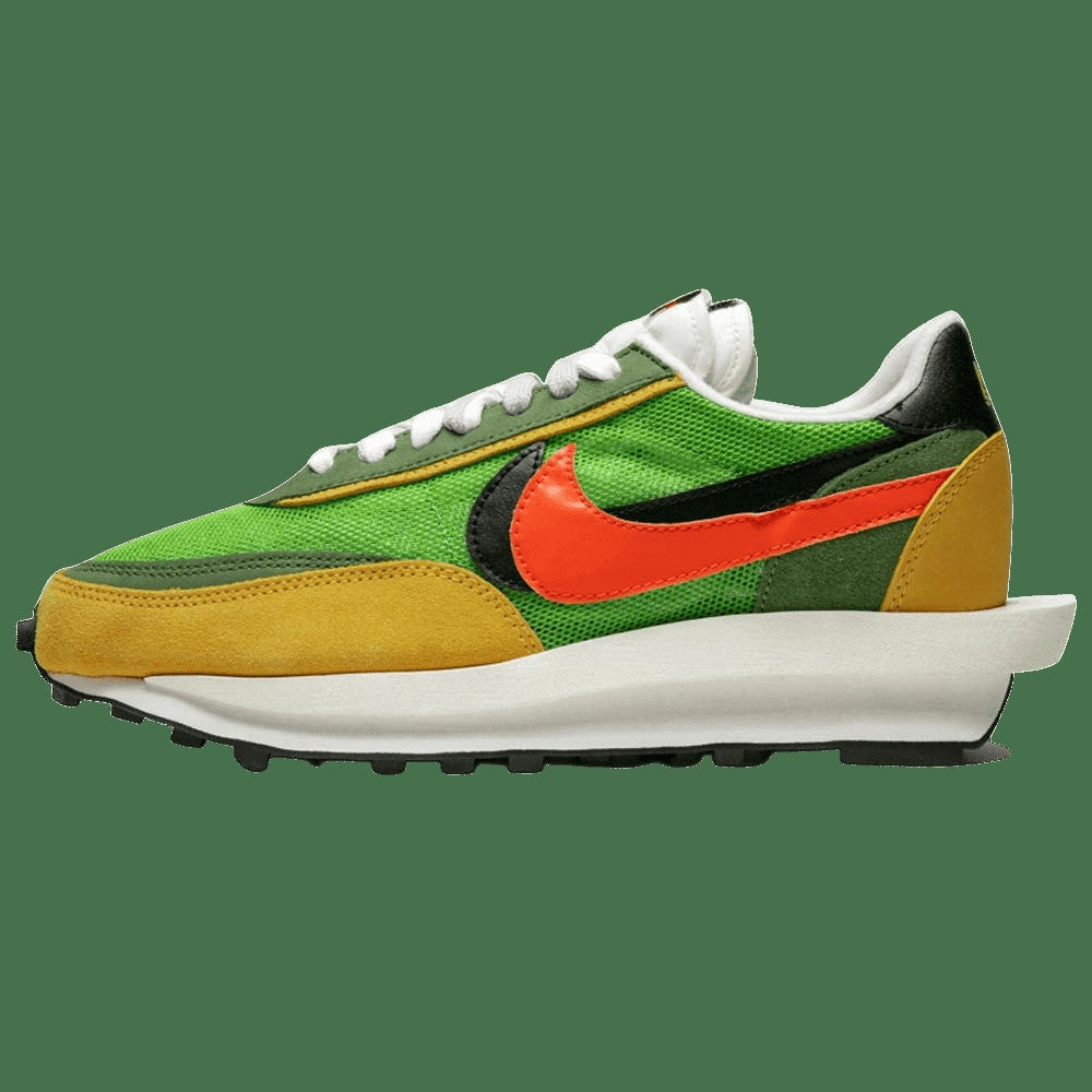 Nike LDWaffle x Sacai Daybreak Green Sneakers