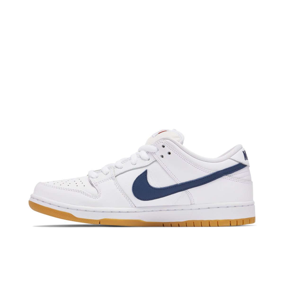 Nike SB Dunk Low Orange Label White Navy Sneakers