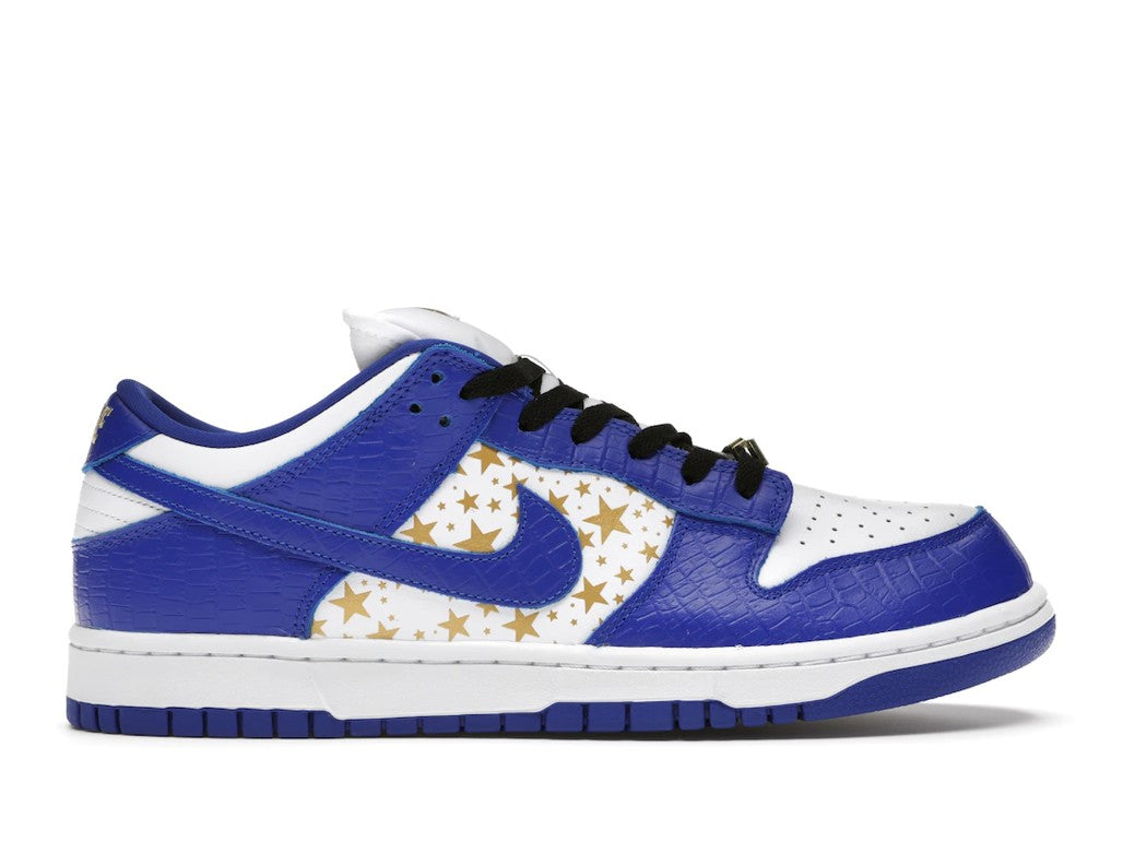 Nike SB Dunk Low Supreme Stars Hyper Royal (2021) Sneakers