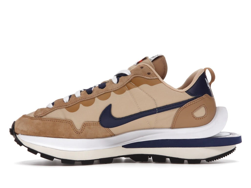 Nike Vaporwaffle sacai Sesame Blue Void Sneakers