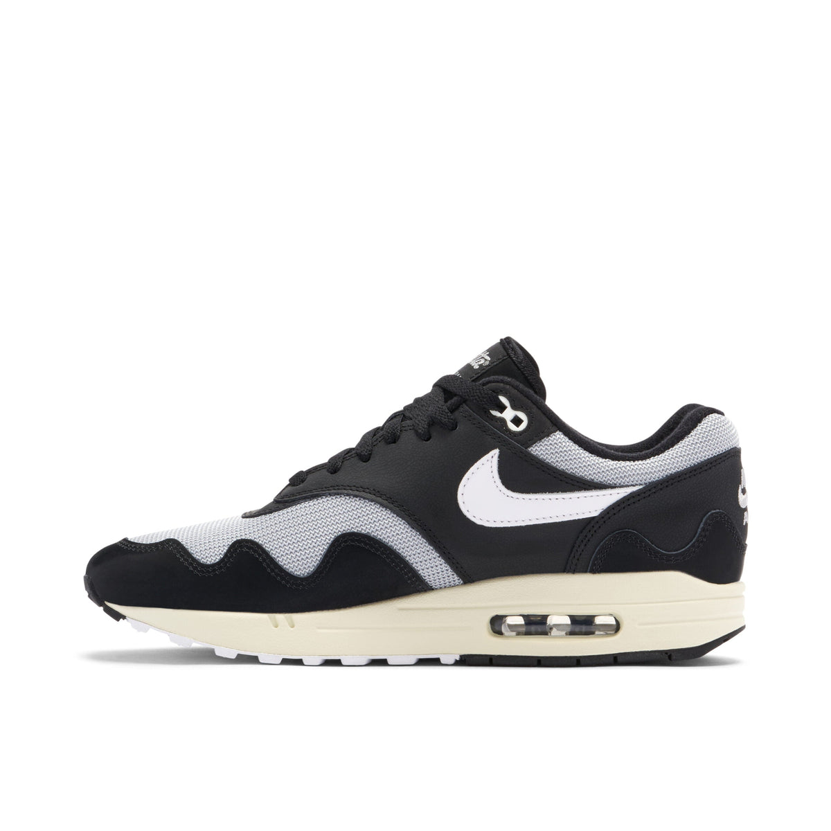 Patta x Nike Air Max 1 Black White (With Bracelet) Sneakers