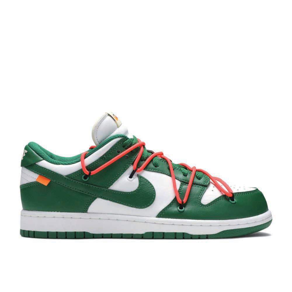 Nike Off-White x Dunk Low 'Pine Green' Sneakers