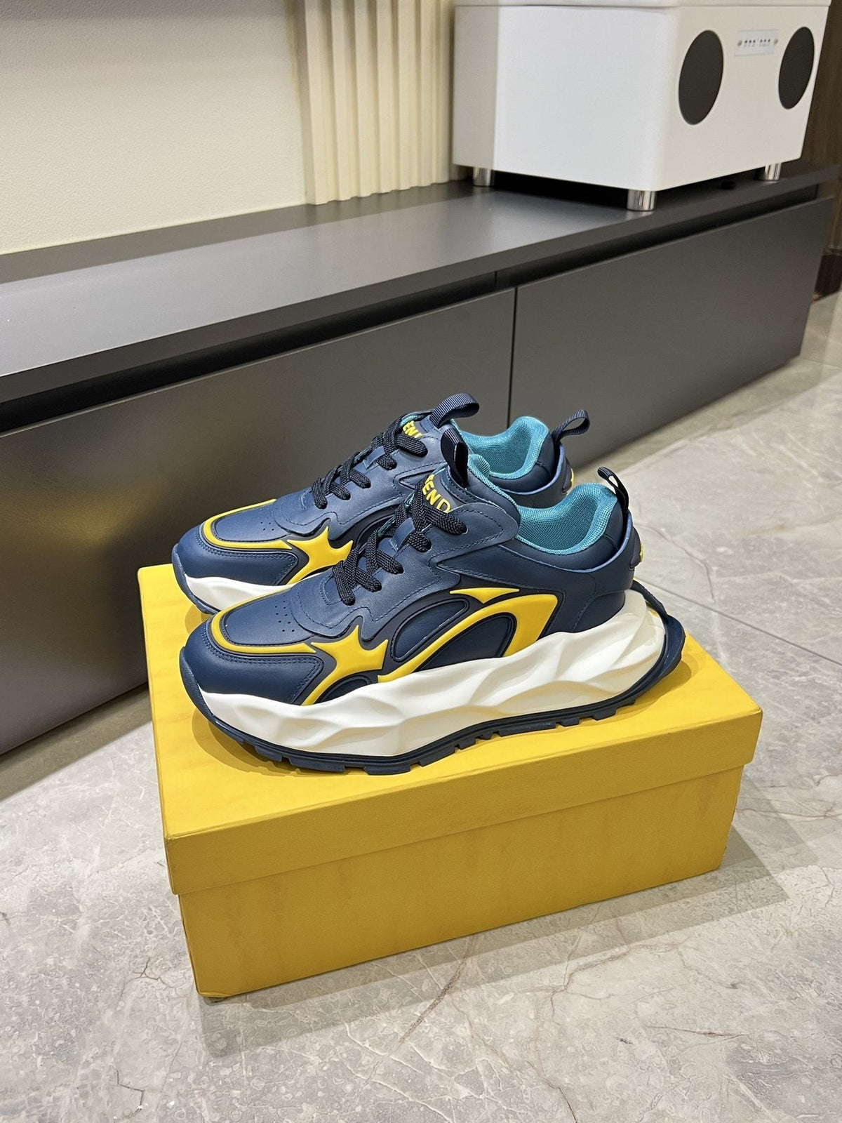 Fendi Flow Low-Top Sneakers — side