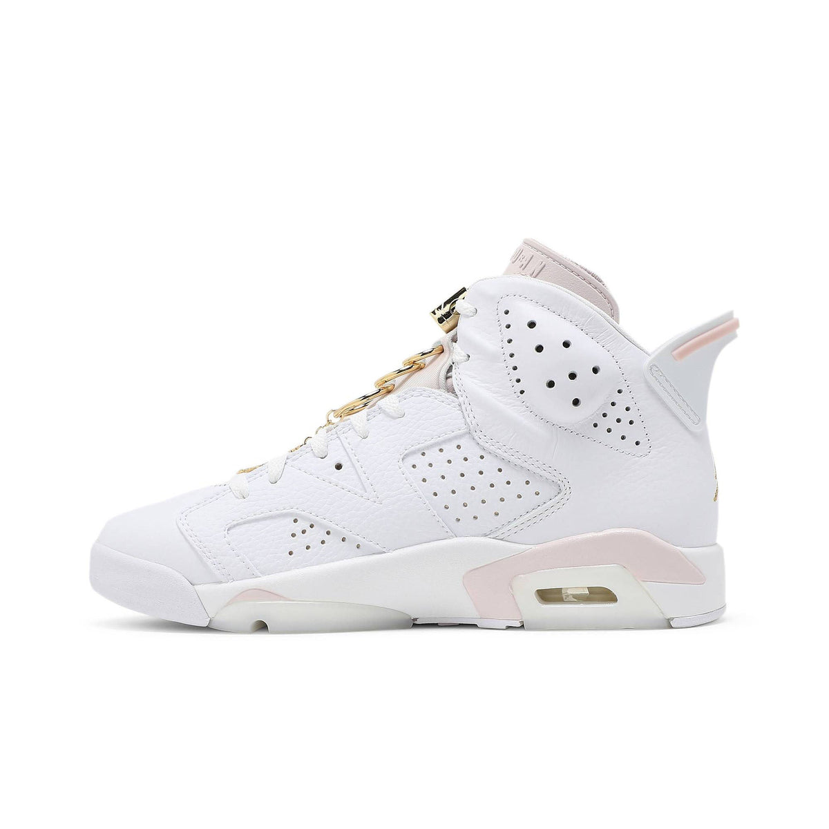 Women's Air Jordan 6 Retro 'Gold Hoops' DH9696-100 Sneakers